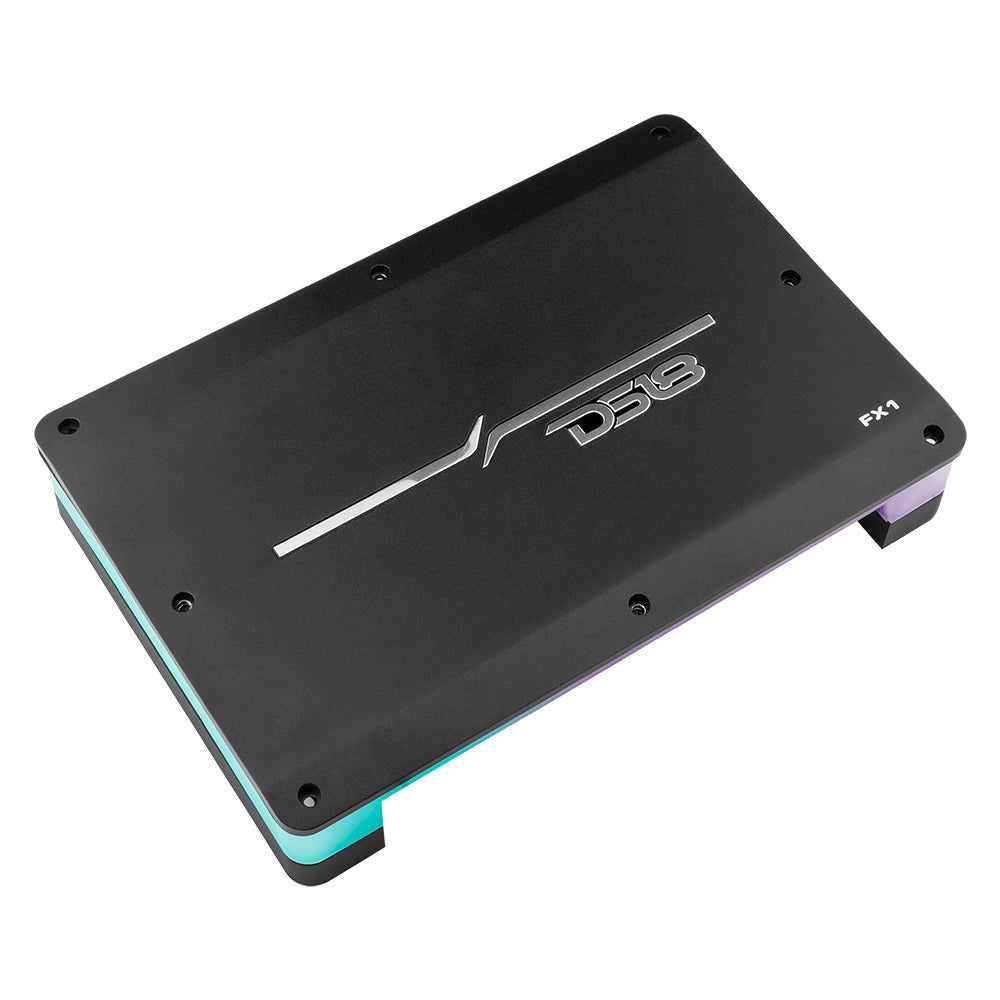 Flush Mount / Surface Mount 1 Channel Monoblock Class D Amplifier With Acrylic Cover for Custom Installation 1 X 900 Watts