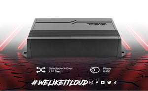 GEN-X Class D 1-Channel Amplifier | 600W RMS @ 1-Ohm - DS18