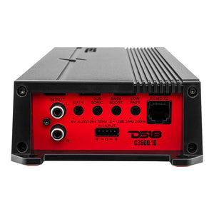 GEN-X Class D 1-Channel Amplifier | 1200W RMS @ 1-Ohm - DS18