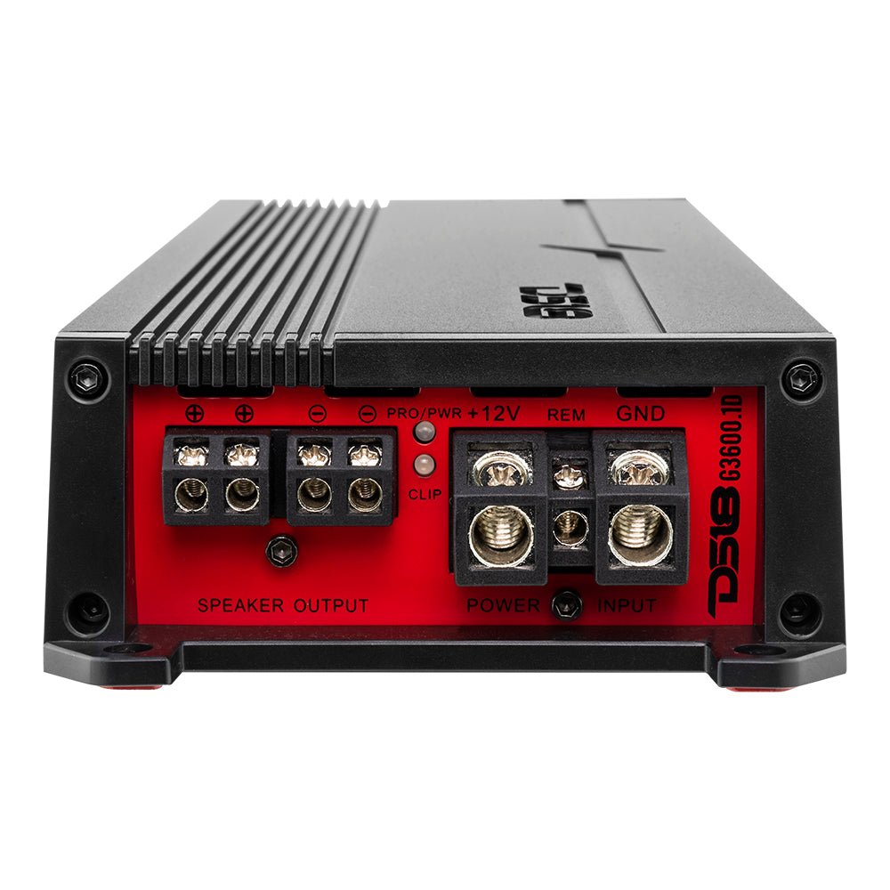 GEN-X Class D 1-Channel Amplifier | 1200W RMS @ 1-Ohm - DS18