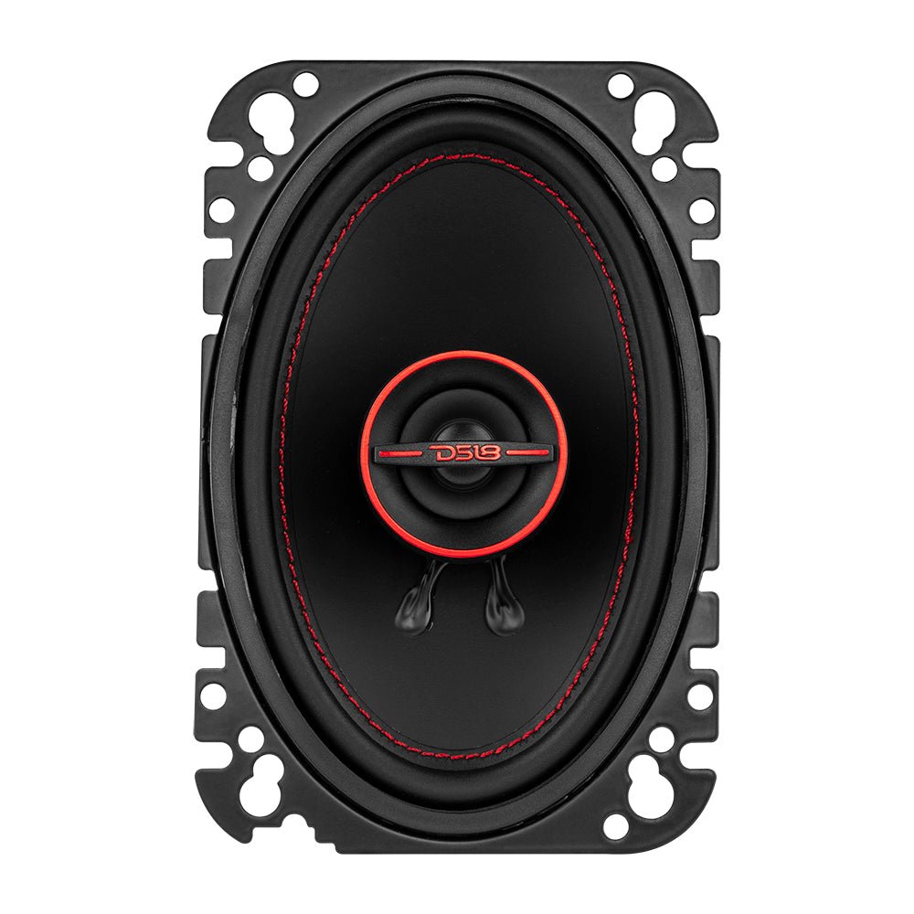 GEN-X 4x6 2-Way Coaxial Speakers 45 Watts Rms 4-Ohm - DS18
