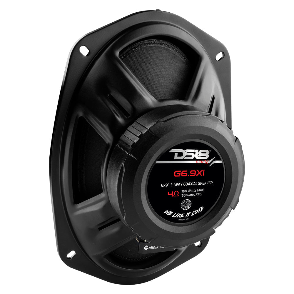 GEN-X 6x9" 3-Way Coaxial Speakers | 60W RMS 4-Ohm - DS18