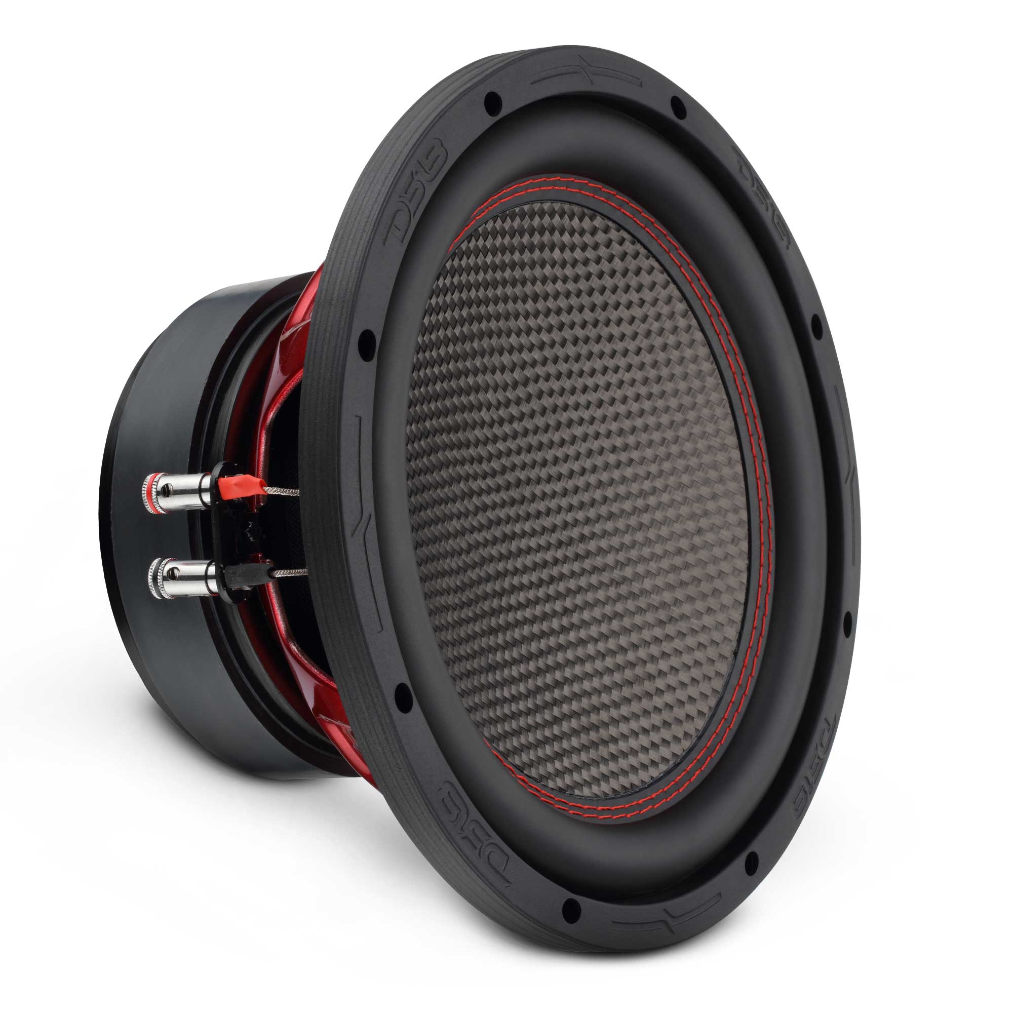 GEN-X 10" Subwoofer with Carbon Fiber Dust Cap | 600W RMS Dual 4-Ohm Voice Coils - DS18