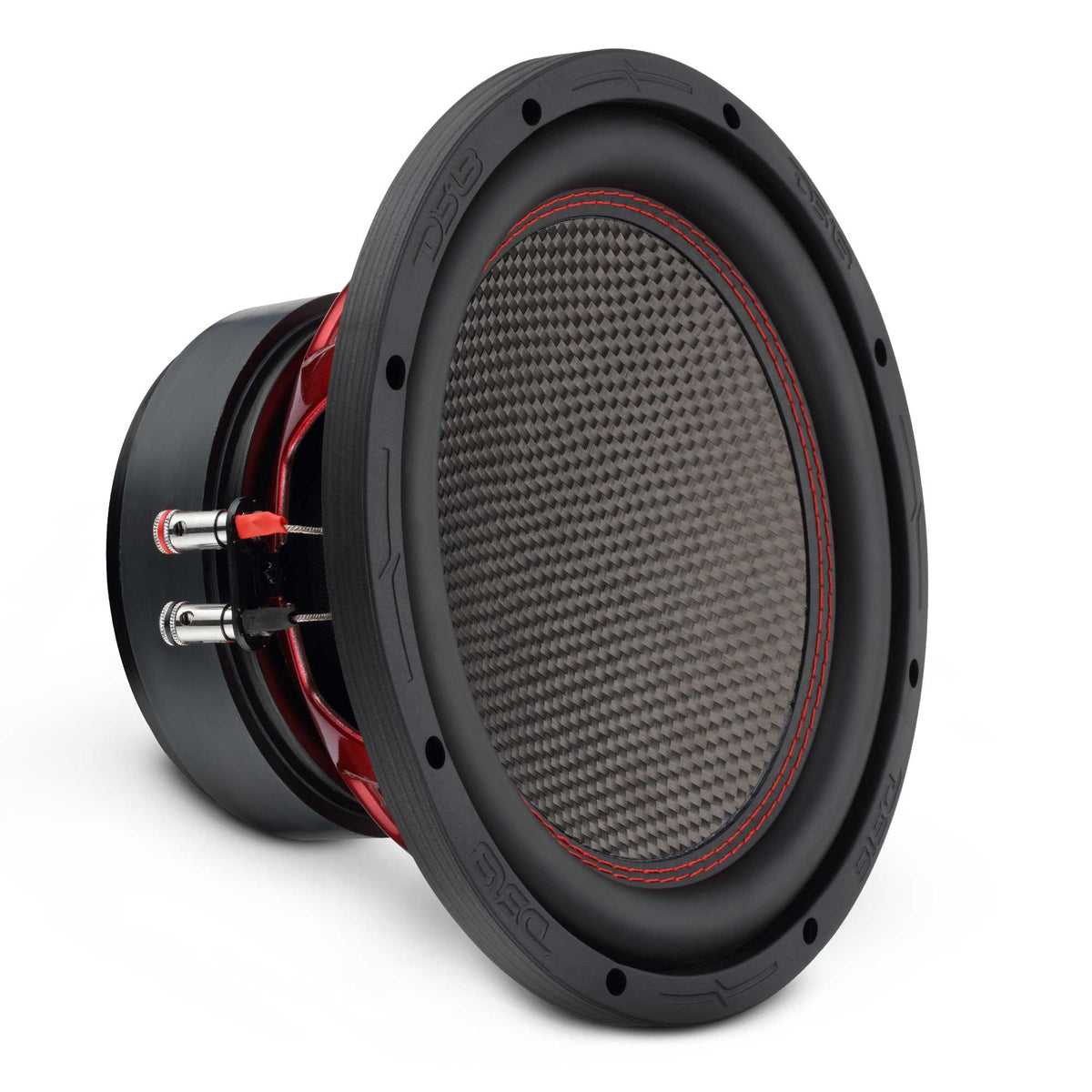 GEN-X 10" Subwoofer with Carbon Fiber Dust Cap | 600W RMS Dual 4-Ohm Voice Coils - DS18