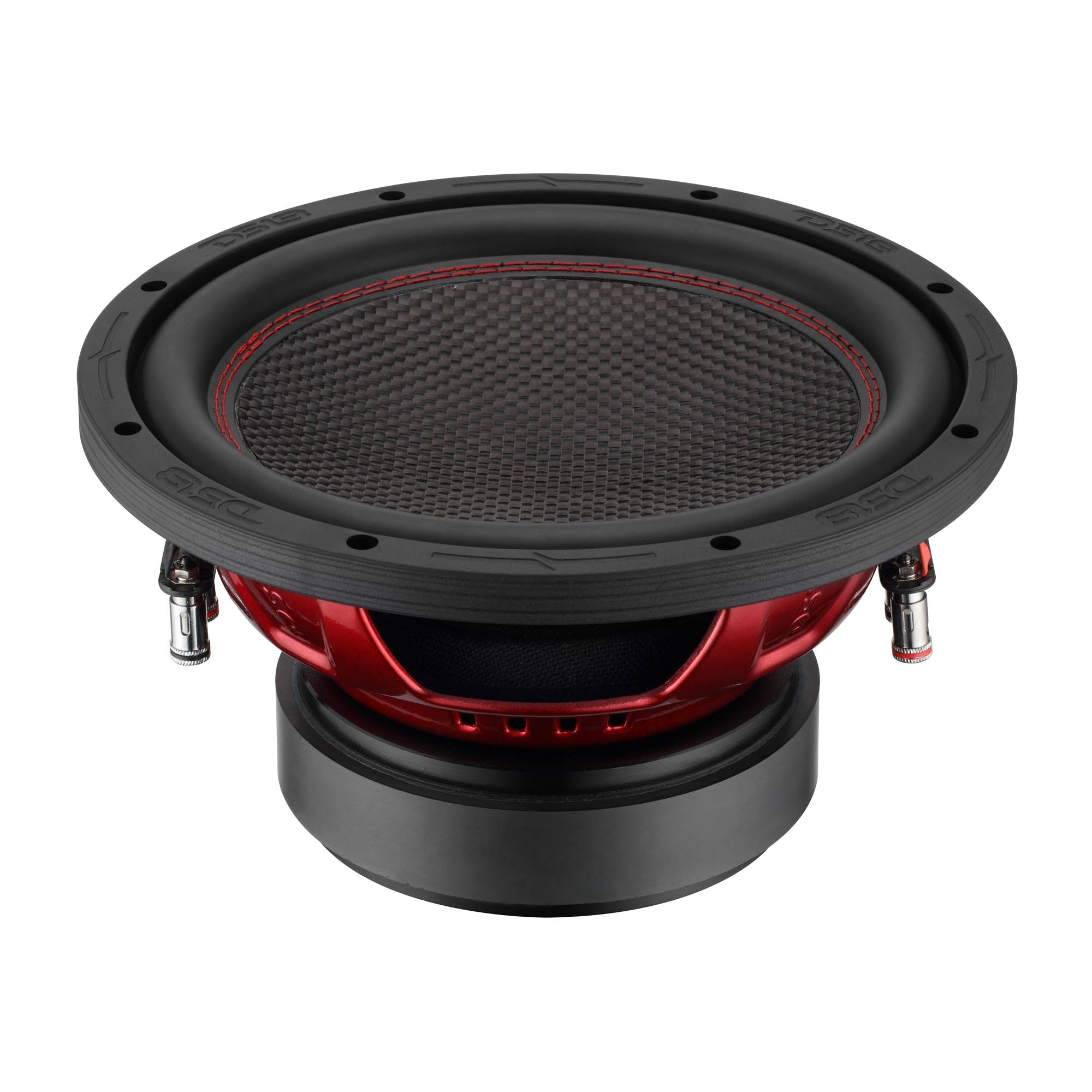 GEN-X 10" Subwoofer with Carbon Fiber Dust Cap | 600W RMS Dual 4-Ohm Voice Coils - DS18