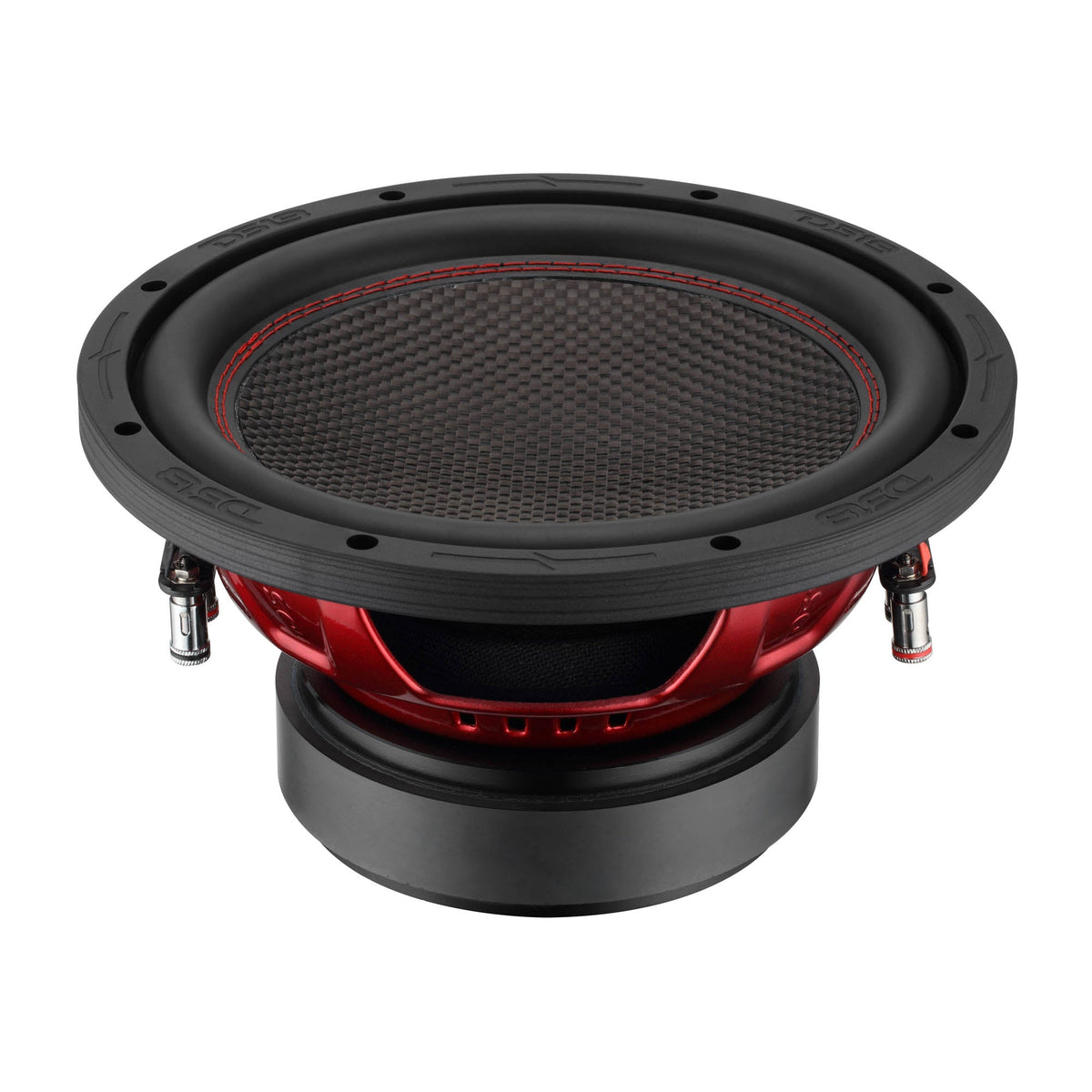 GEN-X 10" Subwoofer with Carbon Fiber Dust Cap | 600W RMS Dual 4-Ohm Voice Coils - DS18