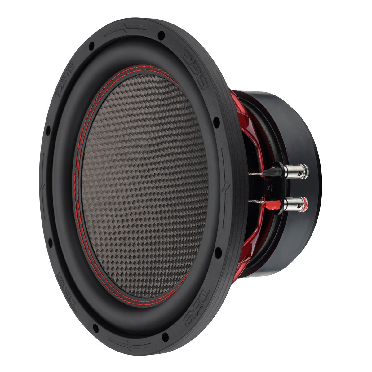 GEN-X 10" Subwoofer with Carbon Fiber Dust Cap | 600W RMS Dual 4-Ohm Voice Coils - DS18