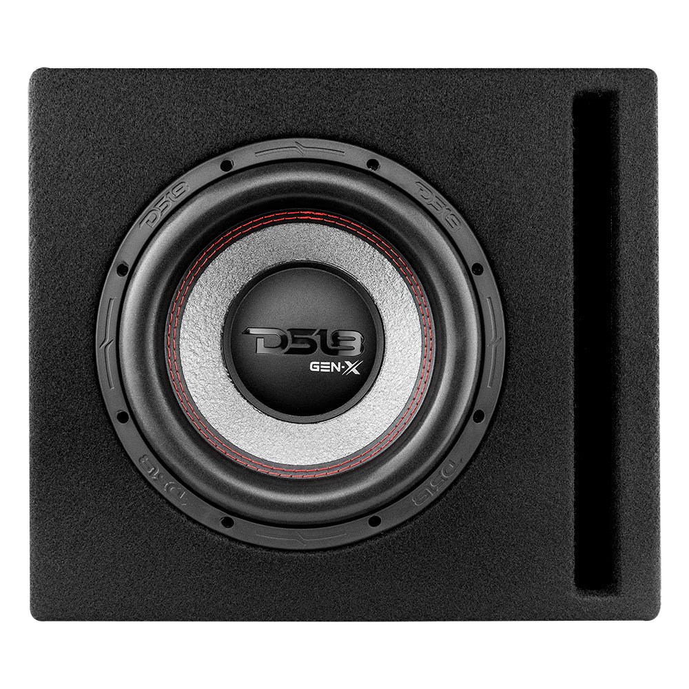 10" Loaded Subwoofer Ported Enclosure With GEN-X104D 400 Watts RMS - DS18