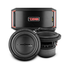 Bass Package - Pair of 6.5" Subwoofer ZXI6.2D and Amplifier GEN-X1200.1 - DS18