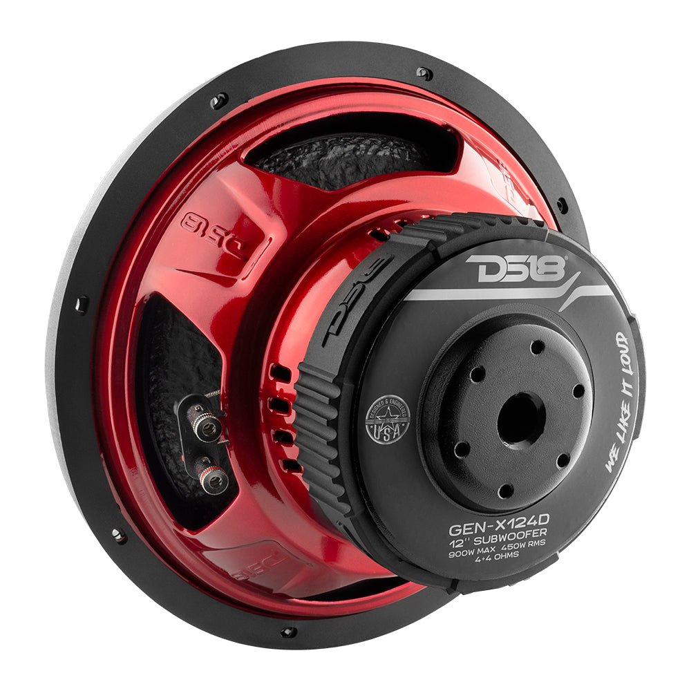 GEN-X 12" Subwoofer 450 Watts Rms DVC 4-Ohm - DS18
