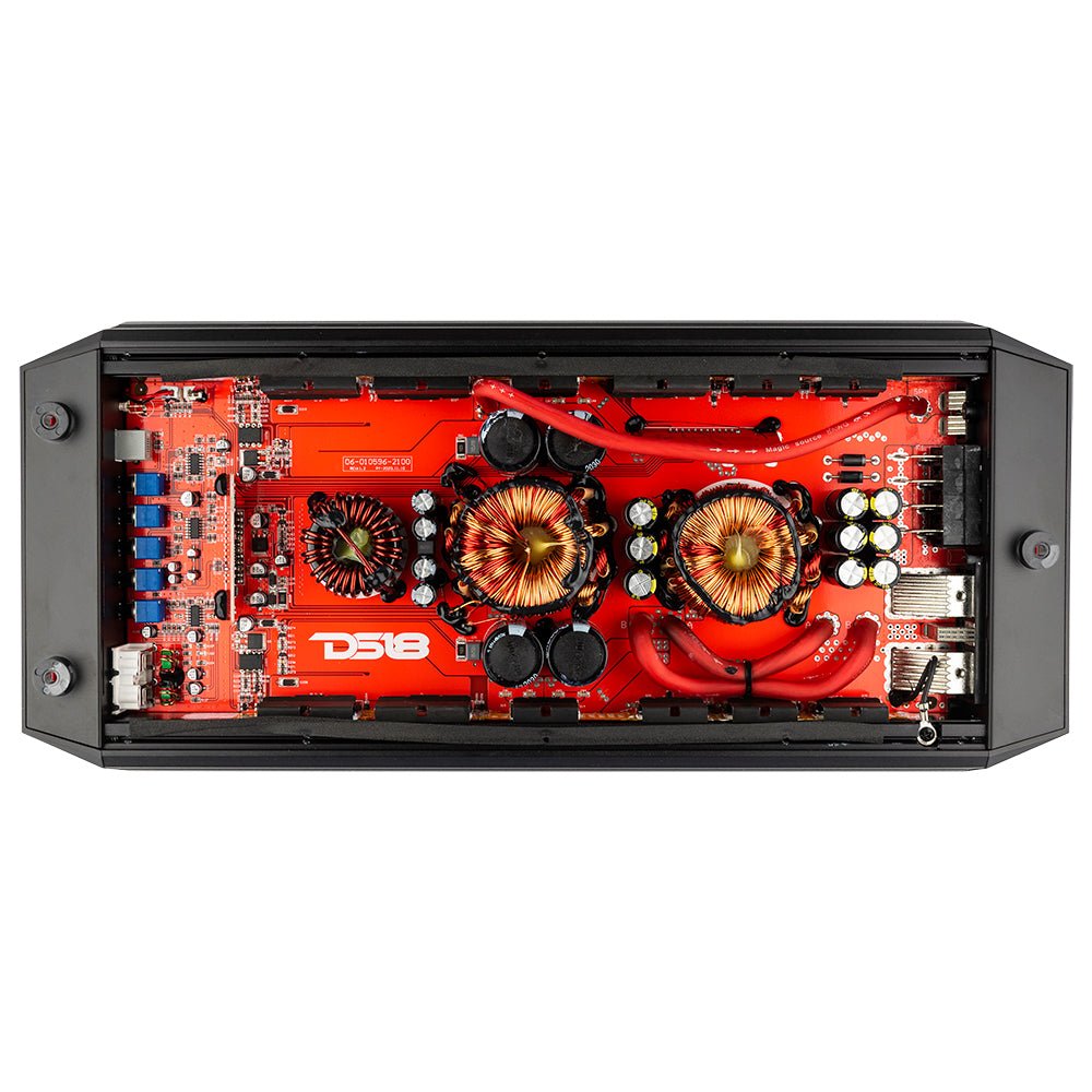 DS18 GEN-X4500.1D Class D 1-Channel Monoblock Amplifier 4500 Watts - DS18