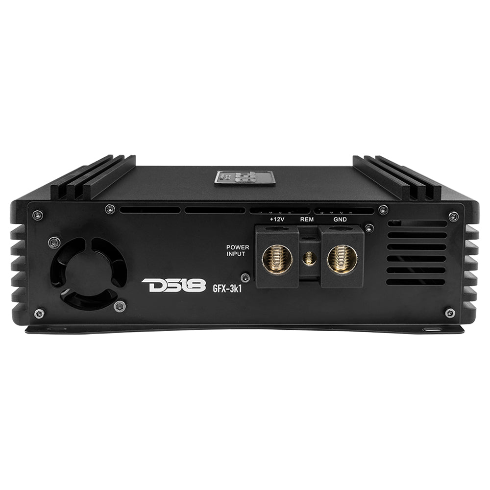 PRO 1-Channel Full-Range Class D Amplifier 3000 Watts Rms @ 1-Ohm - DS18