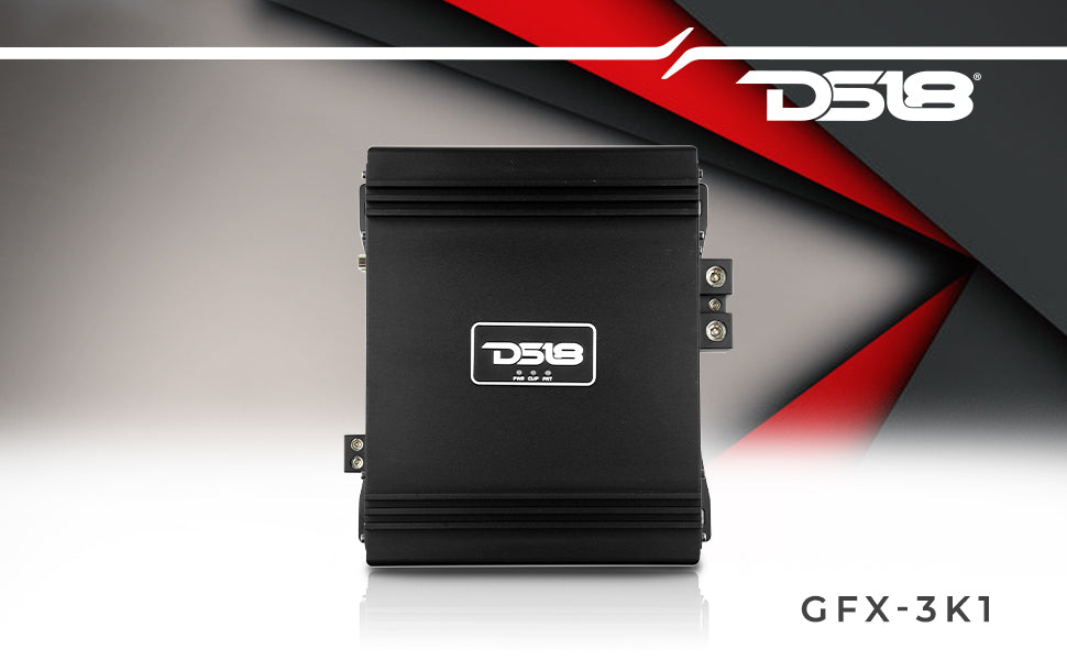 PRO 1-Channel Full-Range Class D Amplifier 3000 Watts Rms @ 1-Ohm - DS18