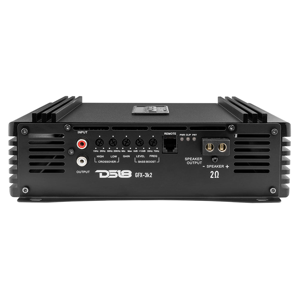 PRO 1-Channel Full-Range Class D Amplifier 3000 Watts Rms @ 2-Ohm - DS18