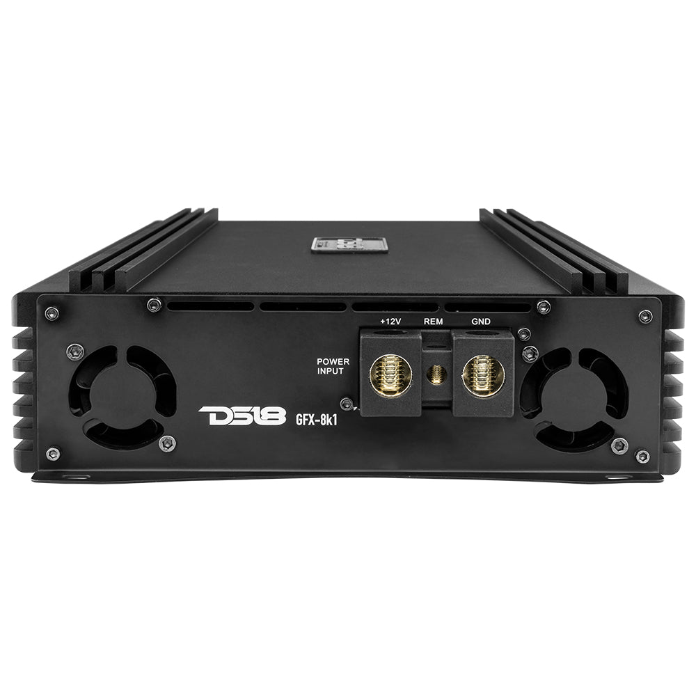 PRO 1-Channel Full-Range Class D Amplifier 8000 Watts Rms @ 1-Ohm - DS18