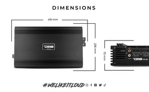 PRO 1-Channel Full-Range Class D Amplifier 8000 Watts Rms @ 1-Ohm - DS18