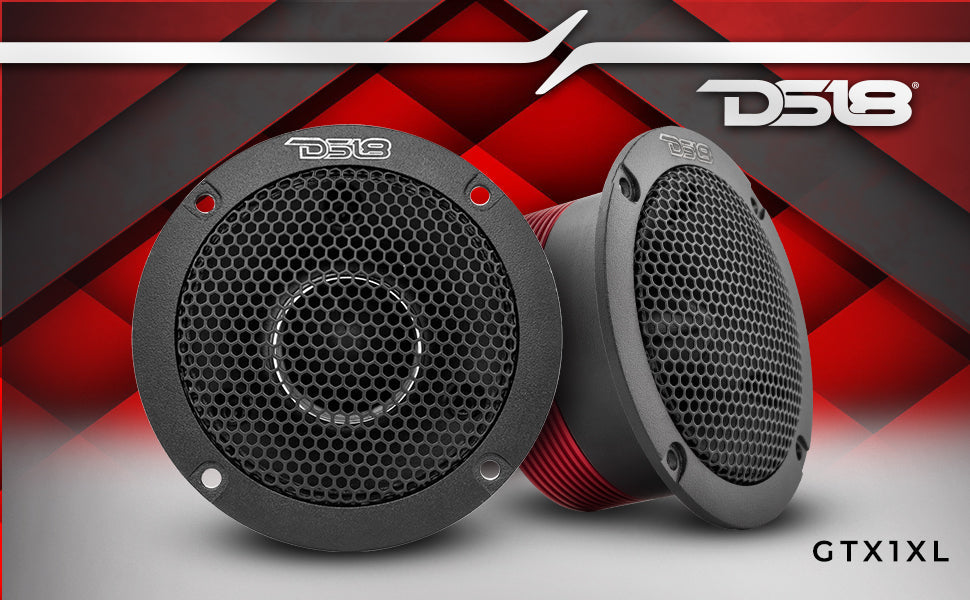 3.75" Die Cast Compression Neodymium Super Bullet Tweeter 1.3" Aluminum | 160W RMS 4-Ohm - DS18