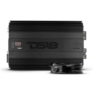 HOOLIGAN KO 1-Channel Amplifier with Voltmeter 5000 Watts Rms @ 1-Ohm Made In Korea - DS18