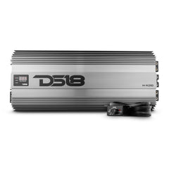 HOOLIGAN KO Silver 1-Channel Amplifier with Voltmeter 10000 Watts Rms @ 1-Ohm Made In Korea - DS18