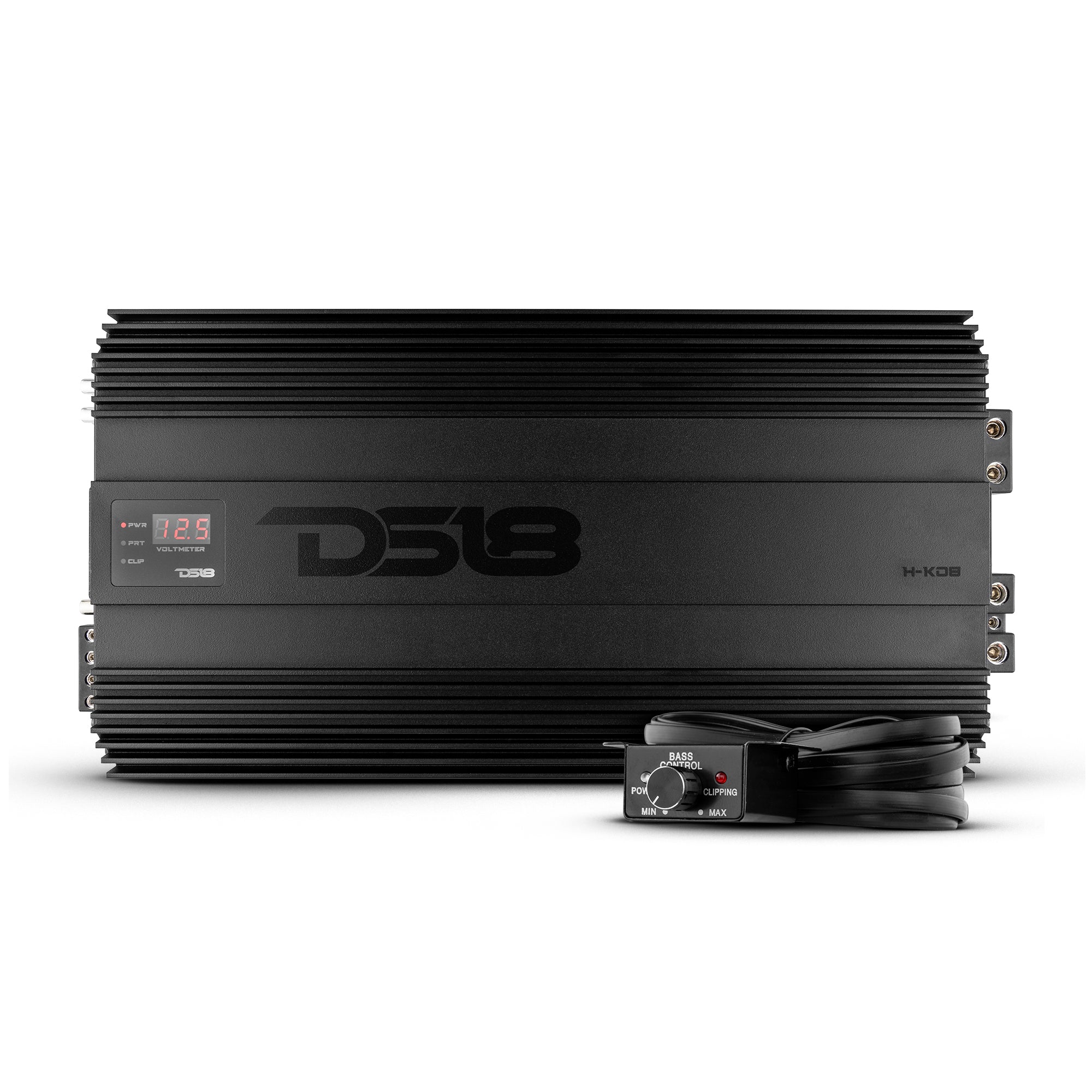 HOOLIGAN KO 1-Channel Amplifier with Voltmeter 8000 Watts Rms @ 1-Ohm Made In Korea - DS18