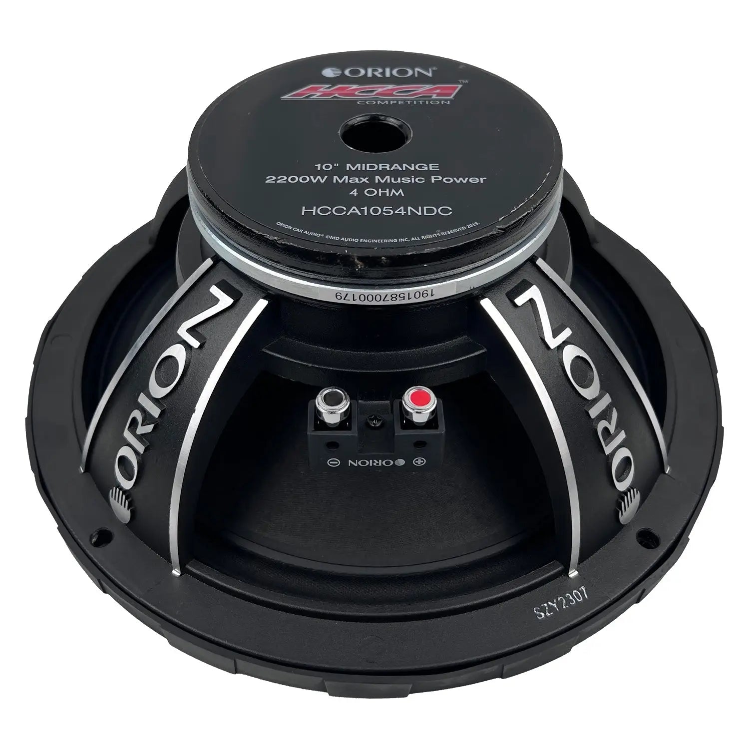 Orion HCCA 10 Inch Neodymium Dust Cap Midrange Speaker