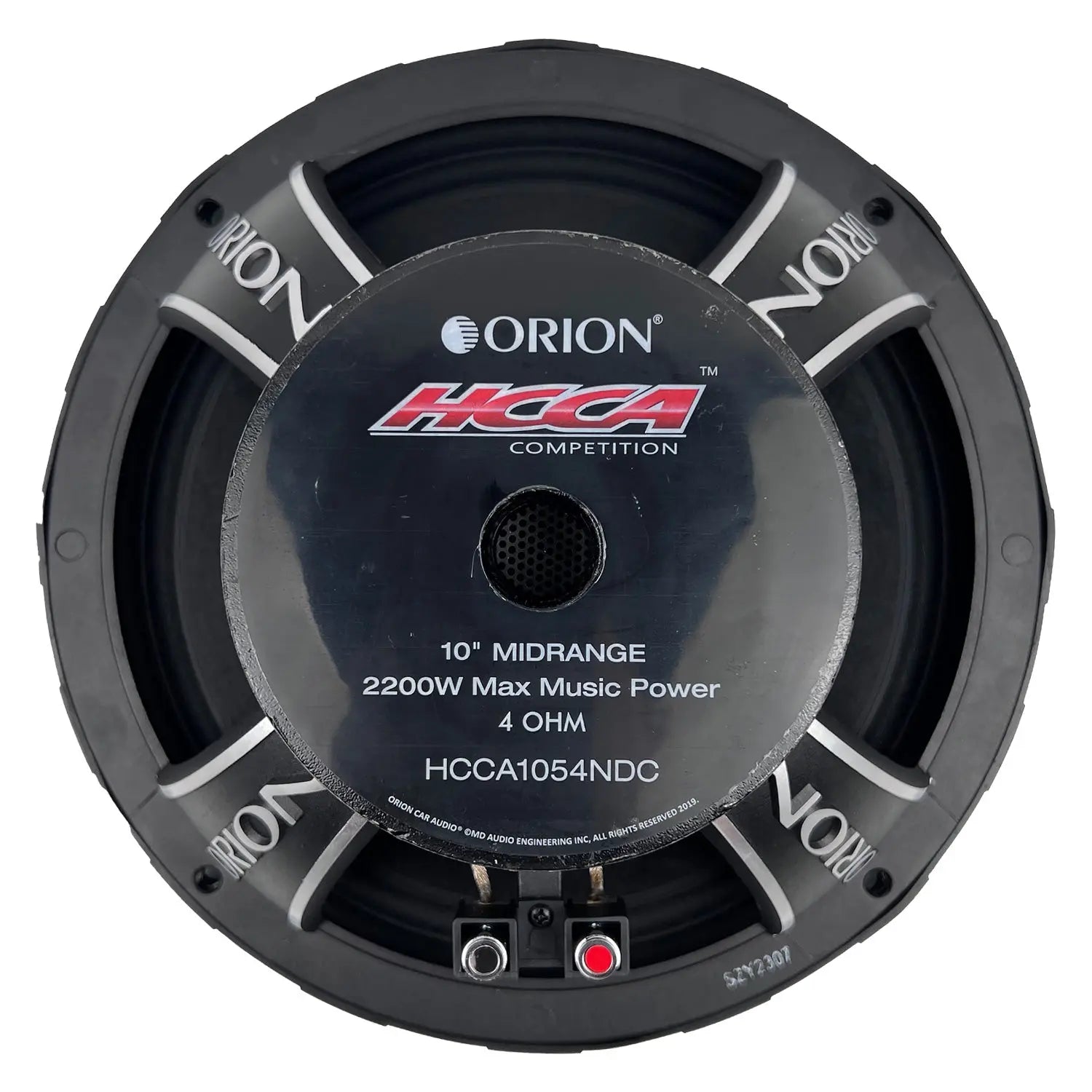 Orion HCCA 10 Inch Neodymium Dust Cap Midrange Speaker