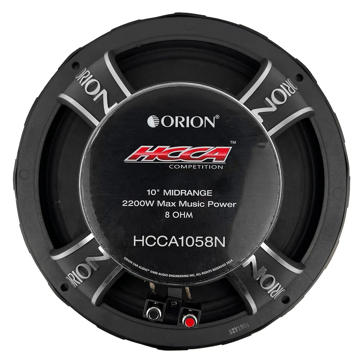 HCCA1058N - 10 inch 8 Ohm Neodymium Midrange Speaker 550 Watts RMS
