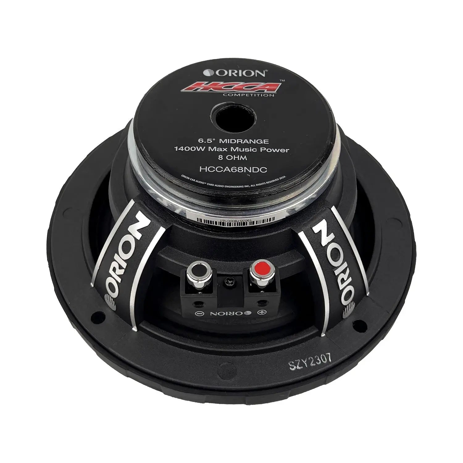 HCCA68NDC - 6.5 inch 8 Ohm Dust Cap Midrange Speaker 350 Watts RMS