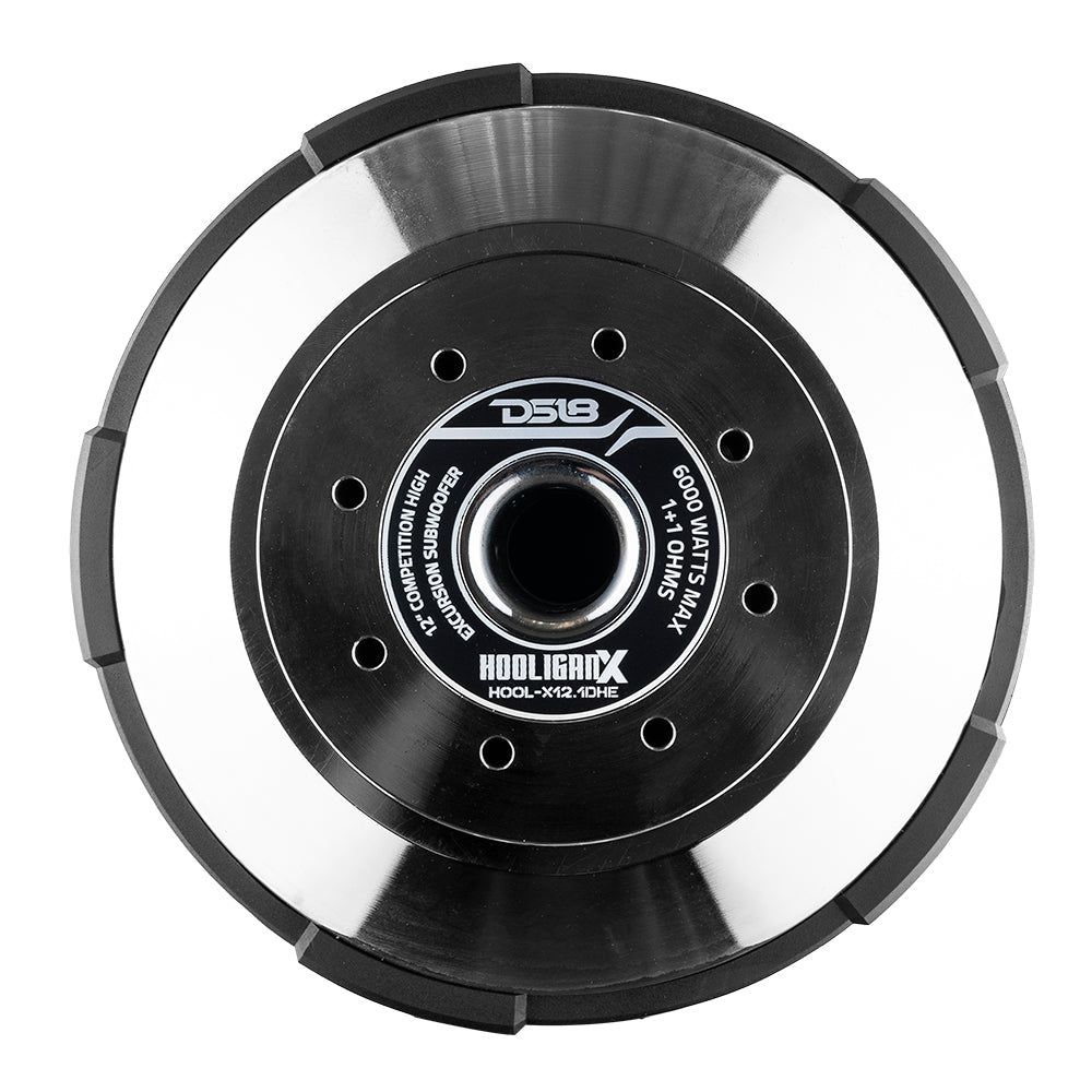 HOOLIGAN X 12" High Excursion Subwoofer 4000 Watts Rms 4" DVC 1-Ohm - DS18