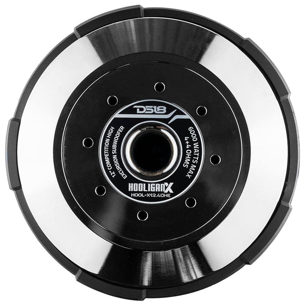 HOOLIGAN X 12" High Excursion Subwoofer 4000 Watts Rms 4" DVC 4-Ohm - DS18
