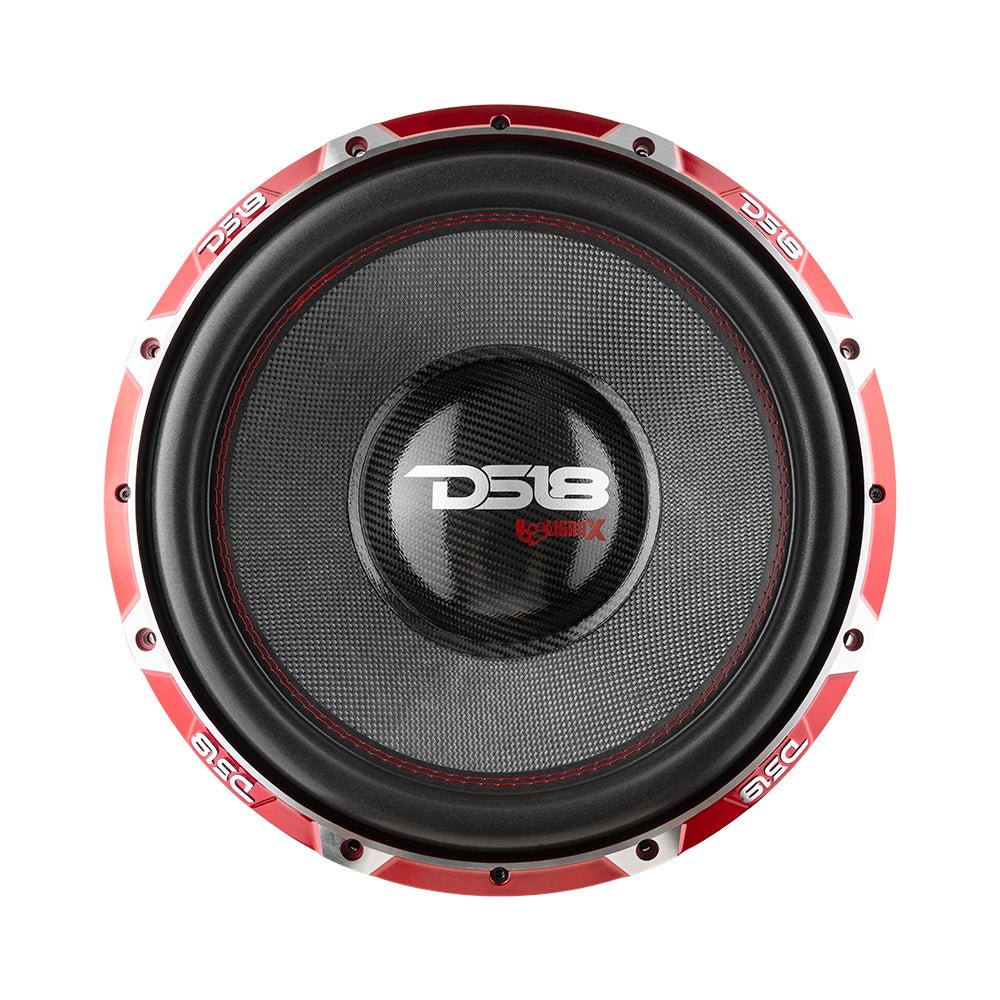 HOOLIGAN X 15" SPL Subwoofer 4000 Watts Rms 4" DVC 1-Ohm - DS18
