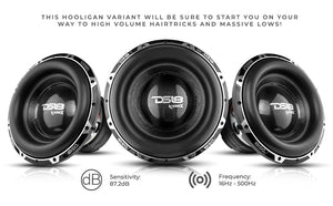 HOOLIGAN X 15" High Excursion Subwoofer 4000 Watts Rms 4" DVC 1-Ohm - DS18