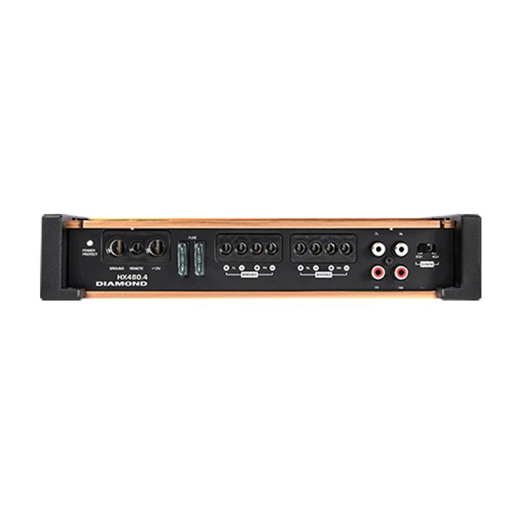 HX480.4 - HEX Series 4-Channel 480W RMS Full Range Class D Amplifier