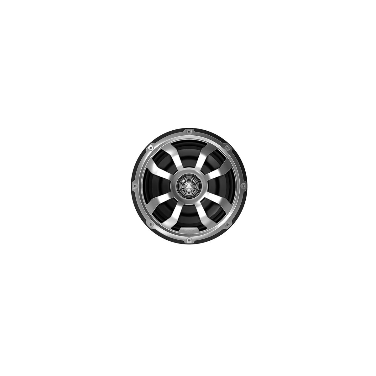 HXMF Series 10" 2-Way Marine Speaker w/Titanium Dome Tweeter (2 ohm ) - HXM10F2