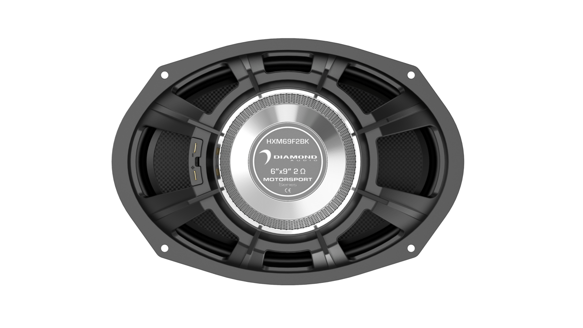 HXM69F2BK - 6"x9" 2-WAY HIGH OUTPUT MARINE SPEAKER (2 ohm )