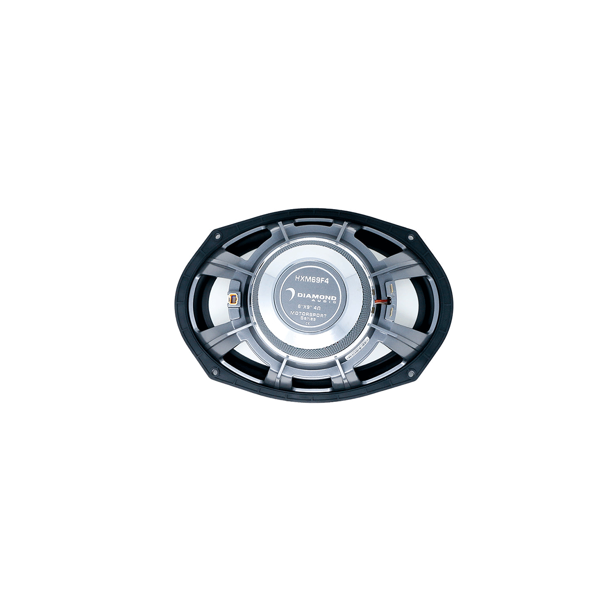 HXMF Series 6"x9" 2-Way Marine Speaker w/Titanium Dome Tweeter (4 ohm ) - HXM69F4