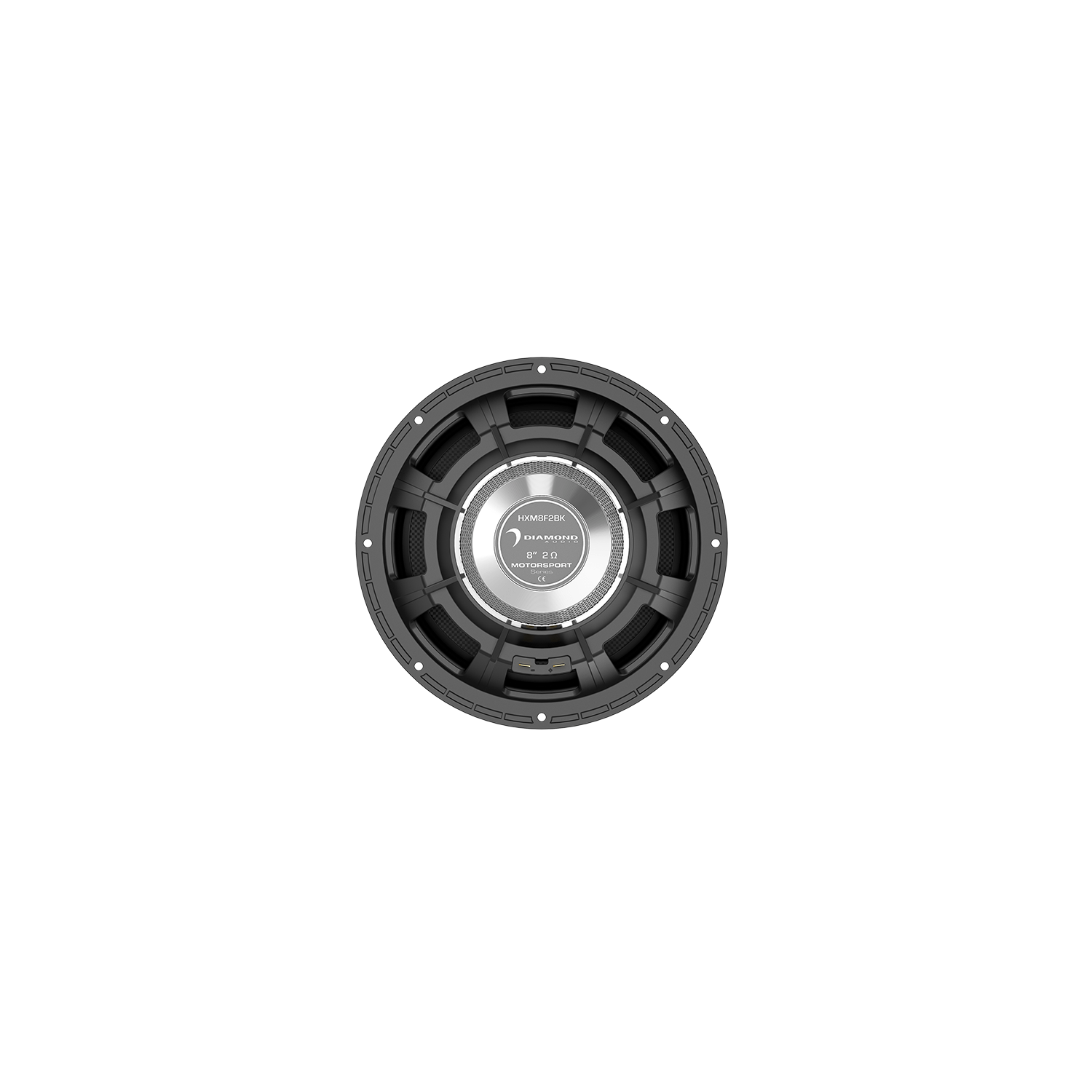 HXM8F2BK- 8" 2-WAY HIGH 0UTPUT MARINE SPEAKER (2 ohm )