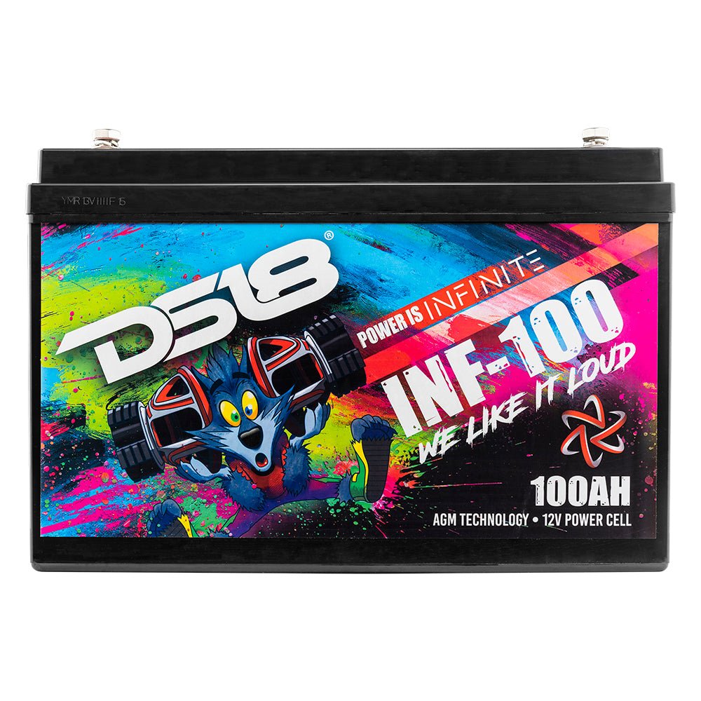 INFINITE 100 AH AGM Power Cell 12 Volt Battery - DS18