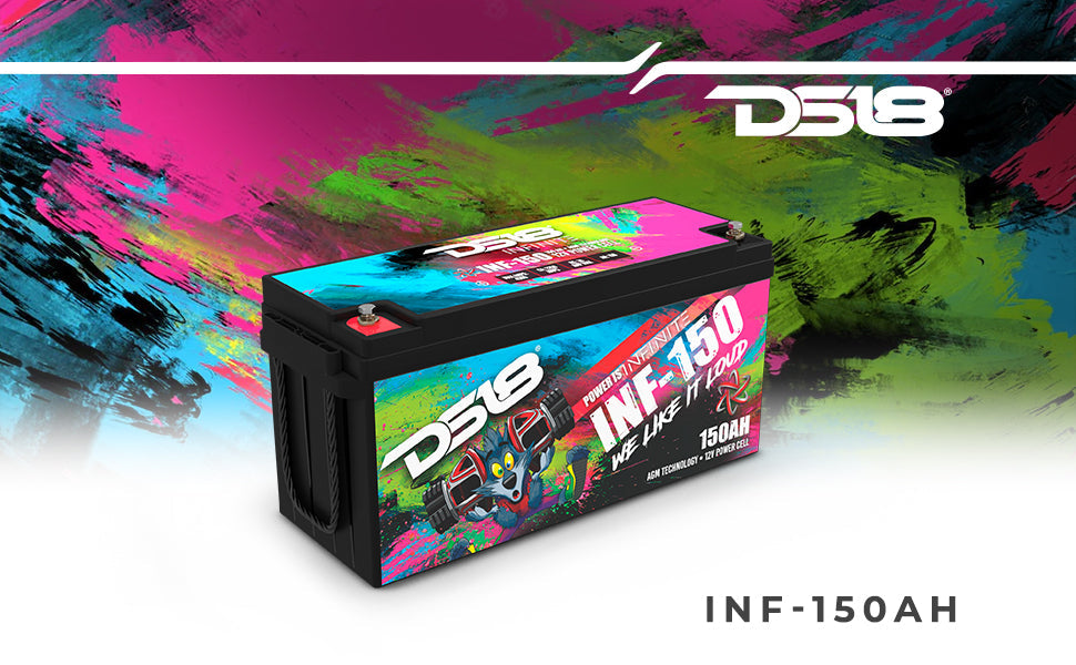 INFINITE 150 AH AGM Power Cell 12 Volt Battery - DS18