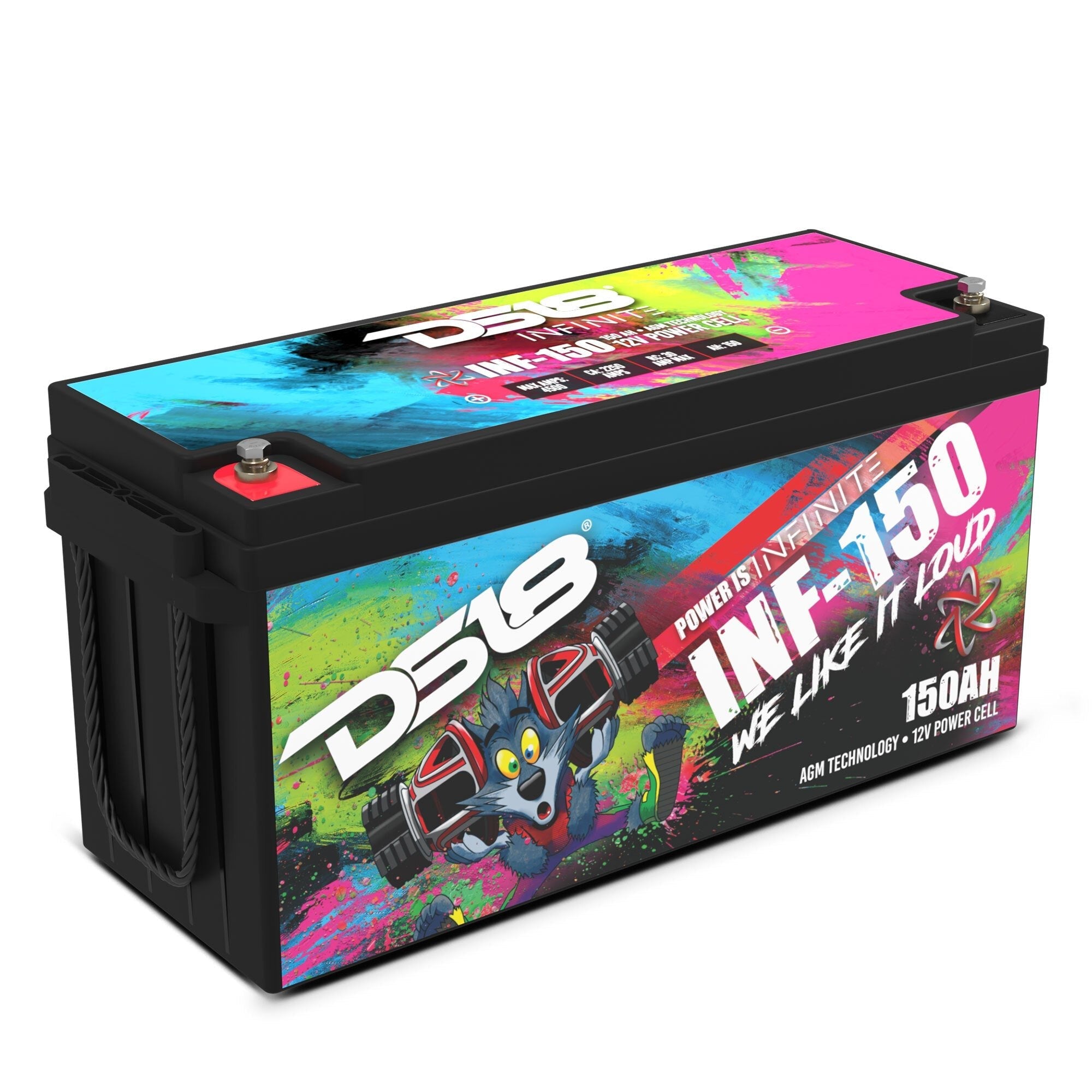 INFINITE 150 AH AGM Power Cell 12 Volt Battery - DS18