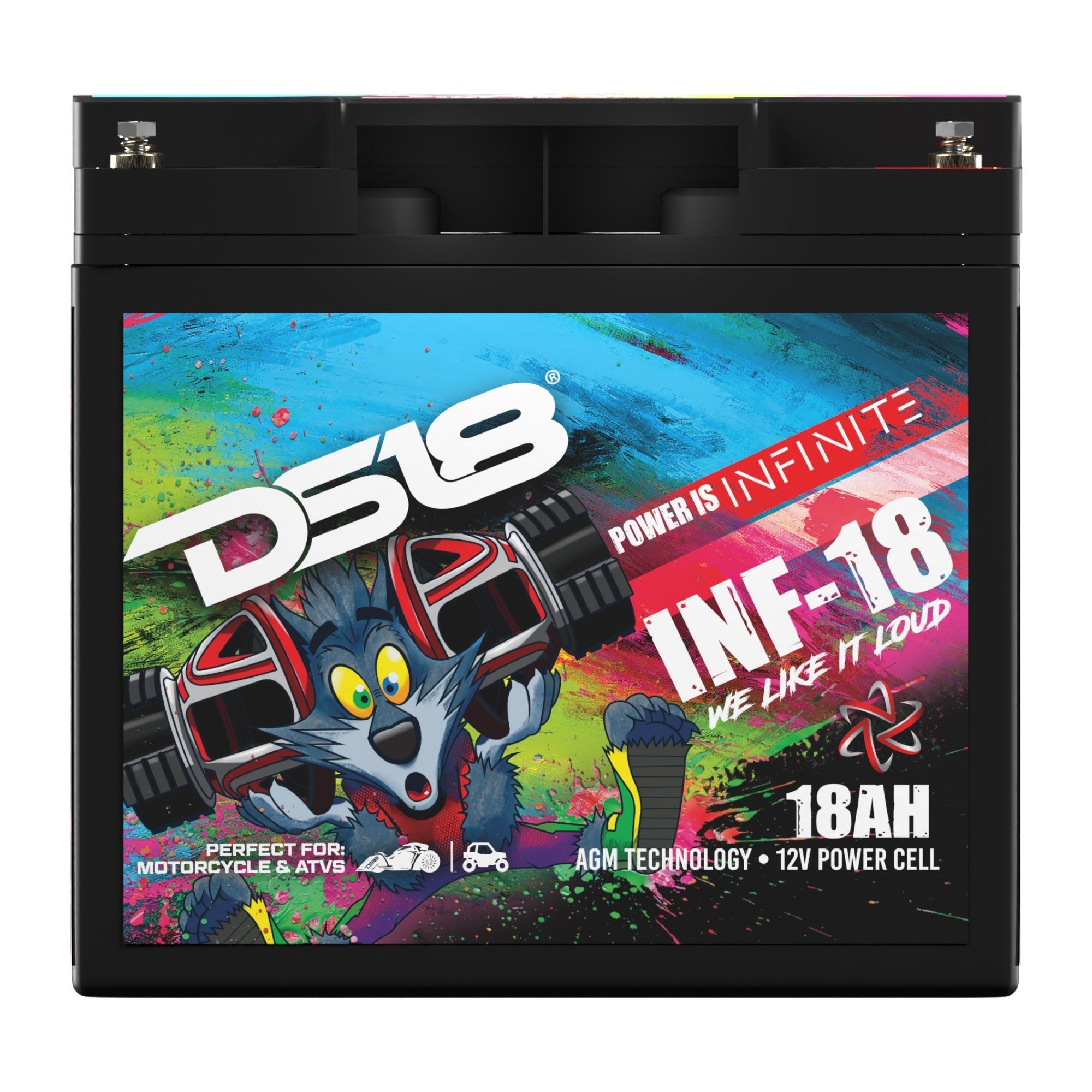 INFINITE 18 AH AGM Power Cell 12 Volt Battery - DS18