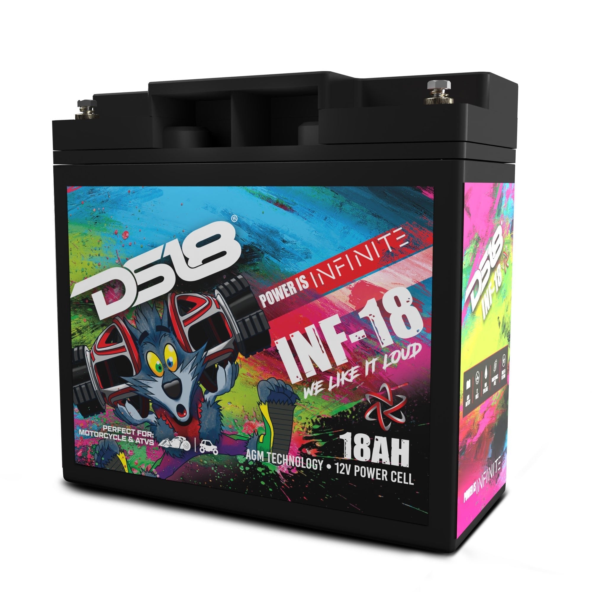 INFINITE 18 AH AGM Power Cell 12 Volt Battery - DS18