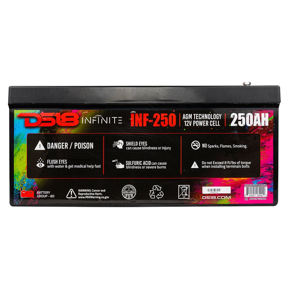 INFINITE 7500 Watts 250 AH AGM Power Cell - DS18