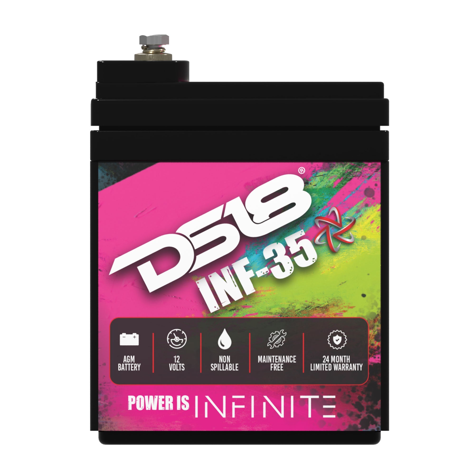 INFINITE 35 AH AGM Power Cell 12 Volt Battery - DS18