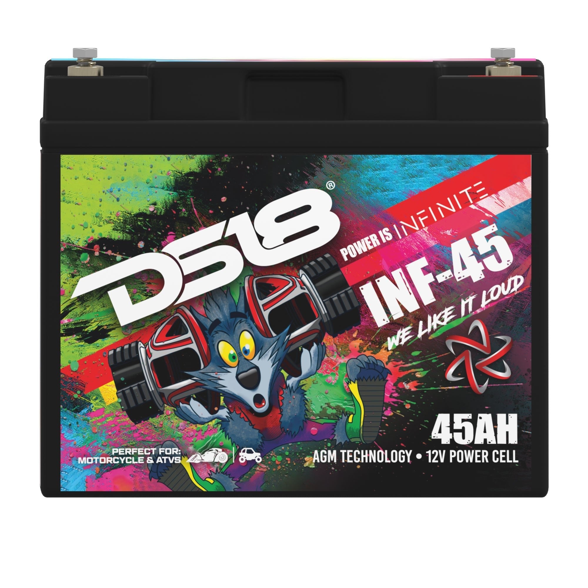 INFINITE 45 AH AGM Power Cell 12 Volt Battery - DS18