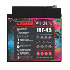 INFINITE 45 AH AGM Power Cell 12 Volt Battery - DS18