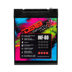 INFINITE 80 AH AGM Power Cell 12 Volt Battery - DS18