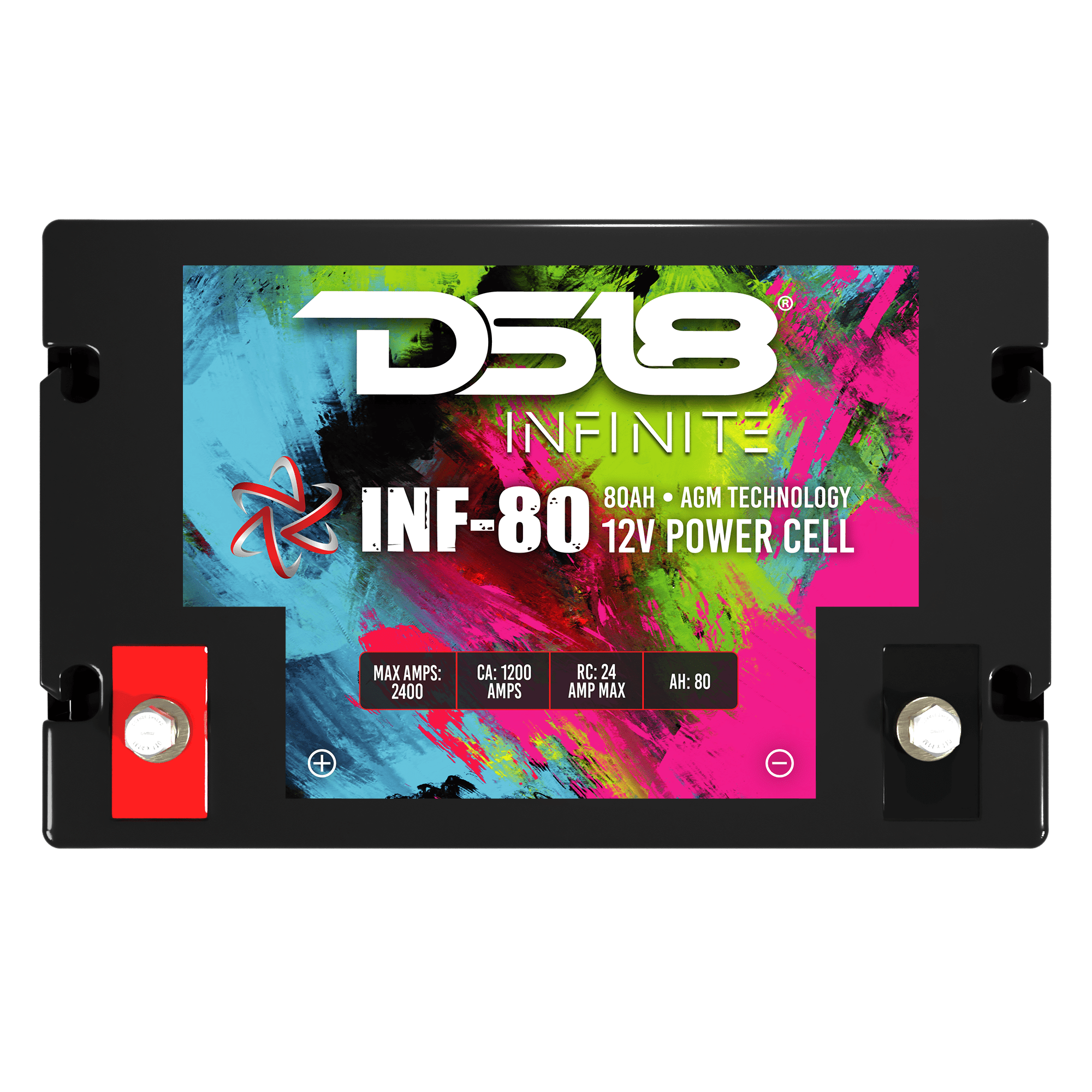 INFINITE 80 AH AGM Power Cell 12 Volt Battery - DS18