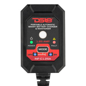 1.25 AMP Automatic Smart Car AGM Battery Charger & Maintainer - DS18