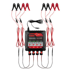 4 X 1.5 AMP Automatic Smart Lithium and AGM Battery Charger and Maintainer - DS18